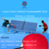 SANA Table Tennis Tournament 2023